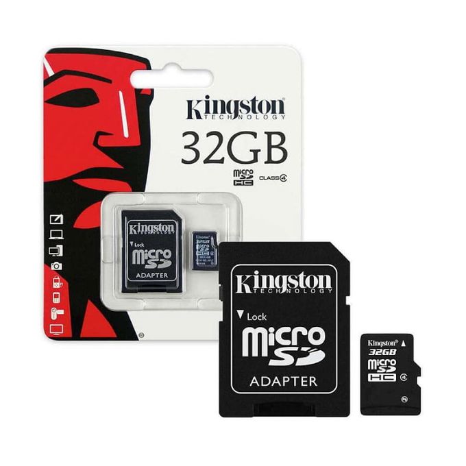 Kington Carte Mémoire Kingston - 32GB - 80MB/S - Noir